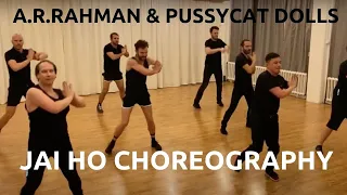 Jai Ho - A.R. Rahman & The Pussycat Dolls | Dance Tutorial Choreography