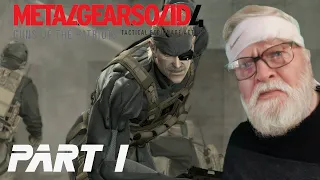 Metal Gear Solid 4: Guns of the Patriots (PS3) Blind Playthrough Part 1