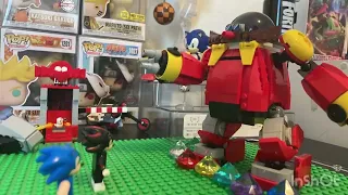 Shadow and Sonic team up! Watch the amazing fight!