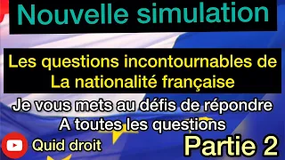 Simulation d’entretien de nationalité française préparation de qualité pour la préfecture😱partie 2