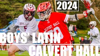 Boys' Latin vs. Calvert Hall | OT | 2024 MIAA Boys' Lacrosse | Extended Clips