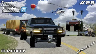 Buying a NEW LAND & TRAILER and transporting MANURE | Elmcreek | Farming Simulator 22 | Episode 28