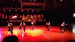 Ronda 5 couples de Maestros - Cumparsita -Final du Spectacle "Siglos de Tango" @Tarbes en Tango 2018