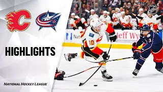 NHL Highlights | Flames @ Blue Jackets 11/02/19