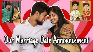 💞Our Marriage date🥺❤️ சுரேகா அழுதுட்டா😓 #vimalvssureka #surekarajendran #couplechannels