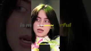 Sometimes Saying No To Money Is More Powerful 🔥 | Billie Eilish | #shorts