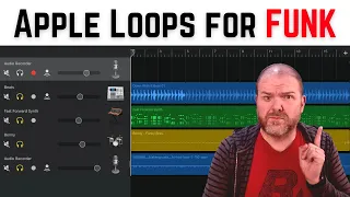 How to use APPLE LOOPS to create some LoFi FUNK in GarageBand iOS