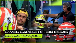 MOMENTO PIT STOP A HISTÓRIA DOS CAPACETES DO NELSINHO E CHRISTIAN #Pelaspistaspodcast