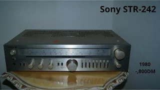Sony STR-242  AM/FM Stereo Receiver (1980)