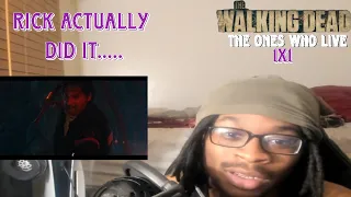 The Walking Dead The Ones Who Live 1X1 - Reaction!!