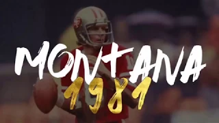Joe Montana 1981 Highlights