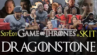 Game of Thrones - 7x1 Dragonstone - Group Reaction + Skit