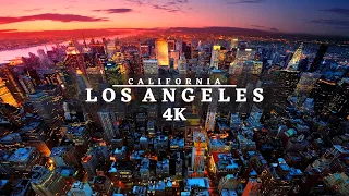 Los Angeles, California 4K Drone Footage | Cinematic View With Epic Music | 8K UHD World