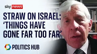 'Things have gone far too far' - Former foreign secretary Jack Straw | Israel-Hamas War