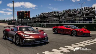 Forza Motorsport Drag Race: Ferrari LaFerrari vs Mercedes-AMG One