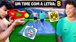 QUAL É O TIME COM A LETRA.. (ESPECIAL NO SABÃO!!)