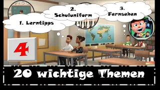 Mündliche Prüfung | B2 Telc | die Diskussion | Fernsehen bildet, Schuluniform & Praktische Lerntipps