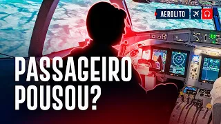 Um passageiro SEM EXPERIÊNCIA pousaria um AVIÃO? | EP. 969