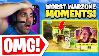 Reacting To The WORST Warzone Fails! FT. My Little Brother