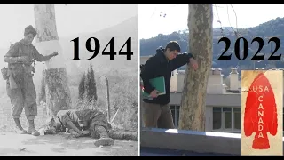 Haunting "then and now" WWII photos from the southern France Invasion - Time travel back to 1944