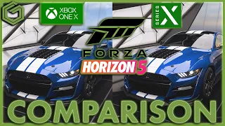 Forza Horizon 5: Xbox One X vs Xbox Series X - Load Times - Framerates - Gameplay Comparison