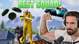 Mecha Fusion ACTION GAMEPLAY! Only Squad Wins 😮 PUBG MOBILE