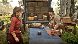 Mary-Beth Searches for Kieran after he goes Missing / Hidden Dialogue / Red Dead Redemption 2