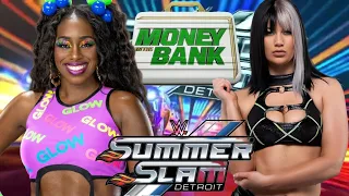 Naomi vs Blair Davenport Women's MITB Briefcase (SummerSlam)