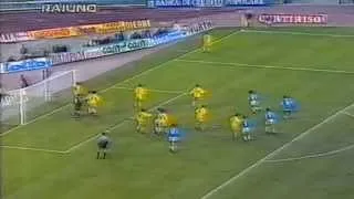 Serie A 1996-1997, day 12 Napoli - Verona 1-0 (Milanese)