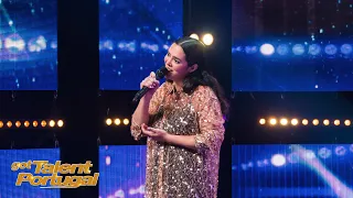 Silvia Pinto, uma audição EMOCIONANTE! | Got Talent Portugal 2021