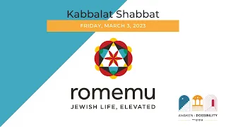 Kabbalat Shabbat Services - March 3rd, 2022