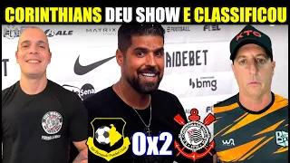 CORINTHIANS ESTRAÇALHA SÃO BERNARDO E SE CLASSIFICA NA COPA DO BRASIL ! SÃO BARNARDO 0X2 CORINTHIANS