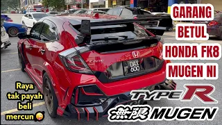 MUGEN FK8 TYPE R - INTAKE EVENTURI - TITANIUM HKS - RAYS TE37 ULTRA - FZY GARAGE .