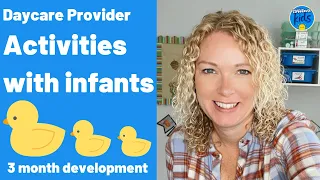 FUN AND EDUCATIONAL ACTIVITIES WITH INFANTS IN DAYCARE