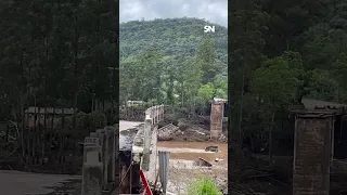 Era uma vez a Ponte de Santa Bárbara, importante elo de ligação entre Bento Gonçalves na ERS-431.