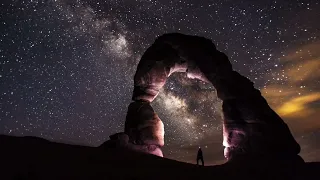20 Minute Space Journey With Beautiful Relaxing Music, Peaceful, Stress Relief