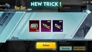 Biggest Trick 😍 Free Direct 3 Material In Bgmi | How To Get Free Materials In Bgmi | Free Uc Trick