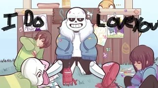 Asriel x Chara & Frisk x Sans - I Do Love You ~Requested By: Wolfie turtle~