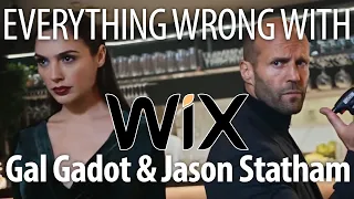 Everything Wrong With Wix - "Gal Gadot & Jason Statham"