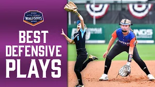 All the Best Defensive Plays from the 2022 Little League Softball World Series