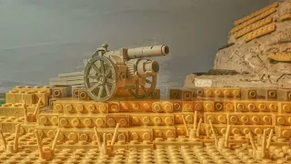 Лего Тяжёлая 203-мм гаубица Мк VI | Первая Мировая война | Инструкция