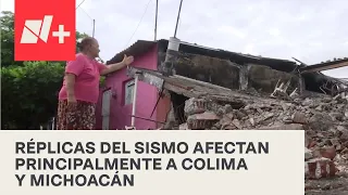 Colima y Michoacán, estados más afectados por réplicas del sismo de magnitud 7.7 - En Punto
