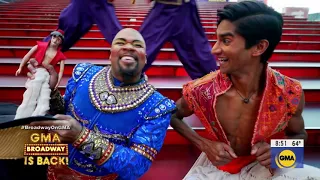 Cast of Broadway's Aladdin - Best Audio - Good Morning America - November 24, 2021