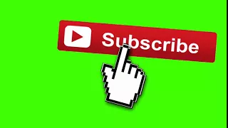 Animated Subscribe Button Green Screen Footage   HD 720p   downyoutube net