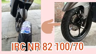 Simak Ini!!! Yamaha Lexi Pakai Ban Depan IRC NR82 100/70 . Baguskan?