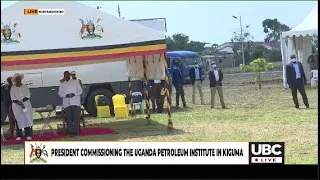 President  Museveni Commissions the Uganda Petroleum Institute in Kigumba  || 14TH JANUARY , 2023