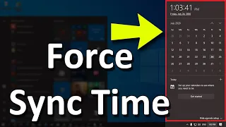 How to Force Windows 10 Time to Sync with a Time Server