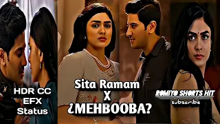 Sita Ramam X Mehbooba Song Status🥰Hdr Cc Efx Status🥰Sita Ramam Status Video🥰Aesthetic Status #RsHit