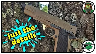 Colt 1911A1 22 Features & Specifications Bench Review