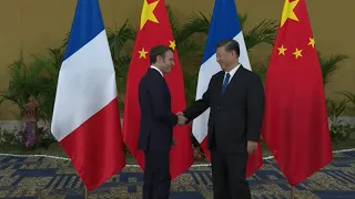 Macron et Xi Jinping se rencontrent en marge du G20 à Bali | AFP Images